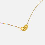 Pebble Necklace - Gold