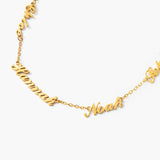 Multiple Name Necklace