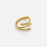 ADJUSTABLE OPENING RING - GOLD