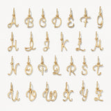 Cursive Letter Charm