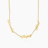 Multiple Name Necklace
