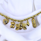 Bliss Teddy Necklace (Handmade & Limited Edition)