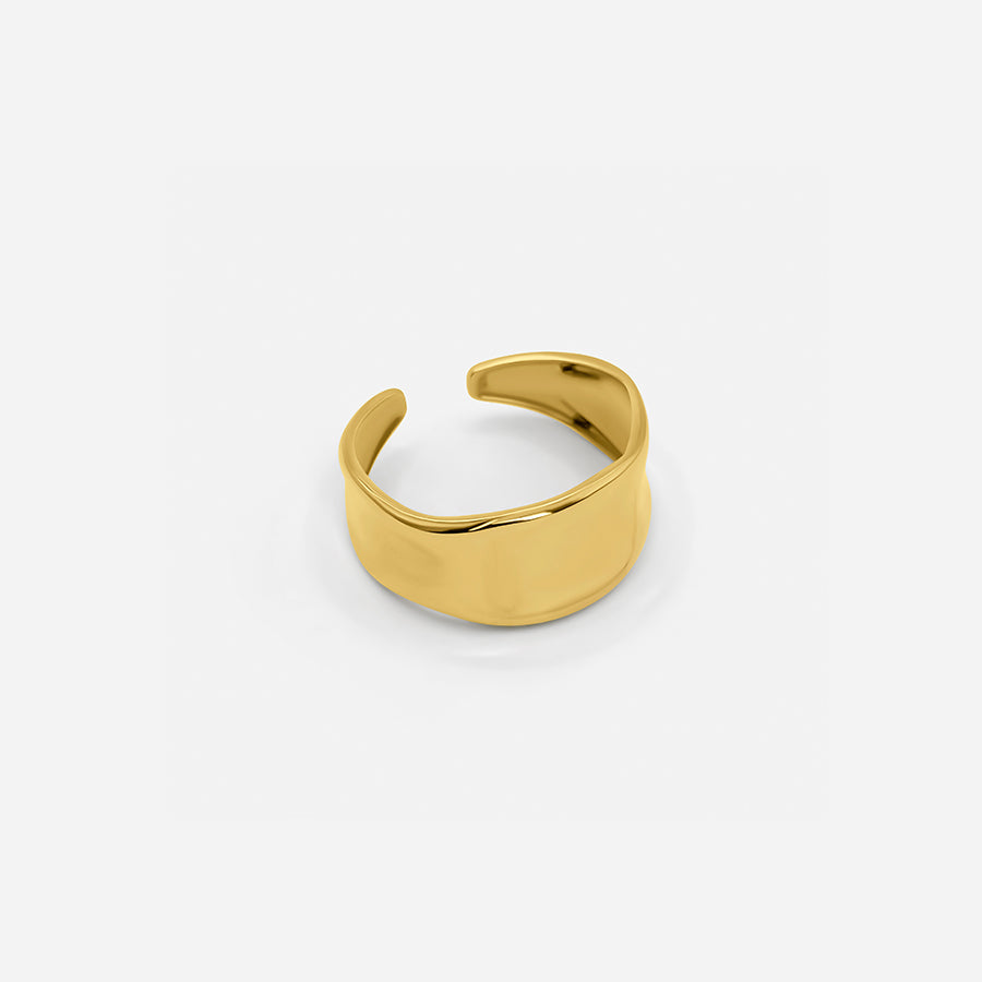 ADJUSTABLE STACKING RING - GOLD