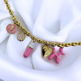 Pink Whinsy Necklace (Handmade & Limited Edition)