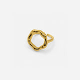 OPEN CIRCLE RING - GOLD