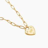 The Amoré Love Lock Necklace