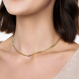 Crystal Bold Chain Necklace