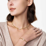 Crystal Bold Chain Necklace