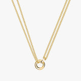 Linked Layered Necklace