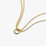 Linked Layered Necklace