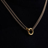 Mixed Linked Layered Necklace