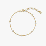 Mini Crystal Station Bracelet