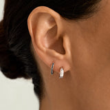 Classic Pave Huggies