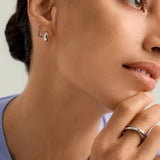 Classic Pave Huggies