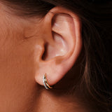 Mixed Double Semicircle Huggies