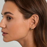 Mixed Double Semicircle Huggies