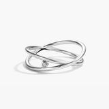 Overlapping Crystal Statement Ring