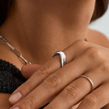 Dome Wave Ring