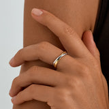 Mixed Entwine Ring