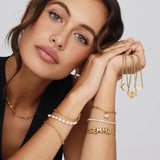 Bubble Name Bracelet