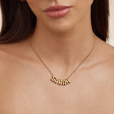 Bubble Custom Name Necklace