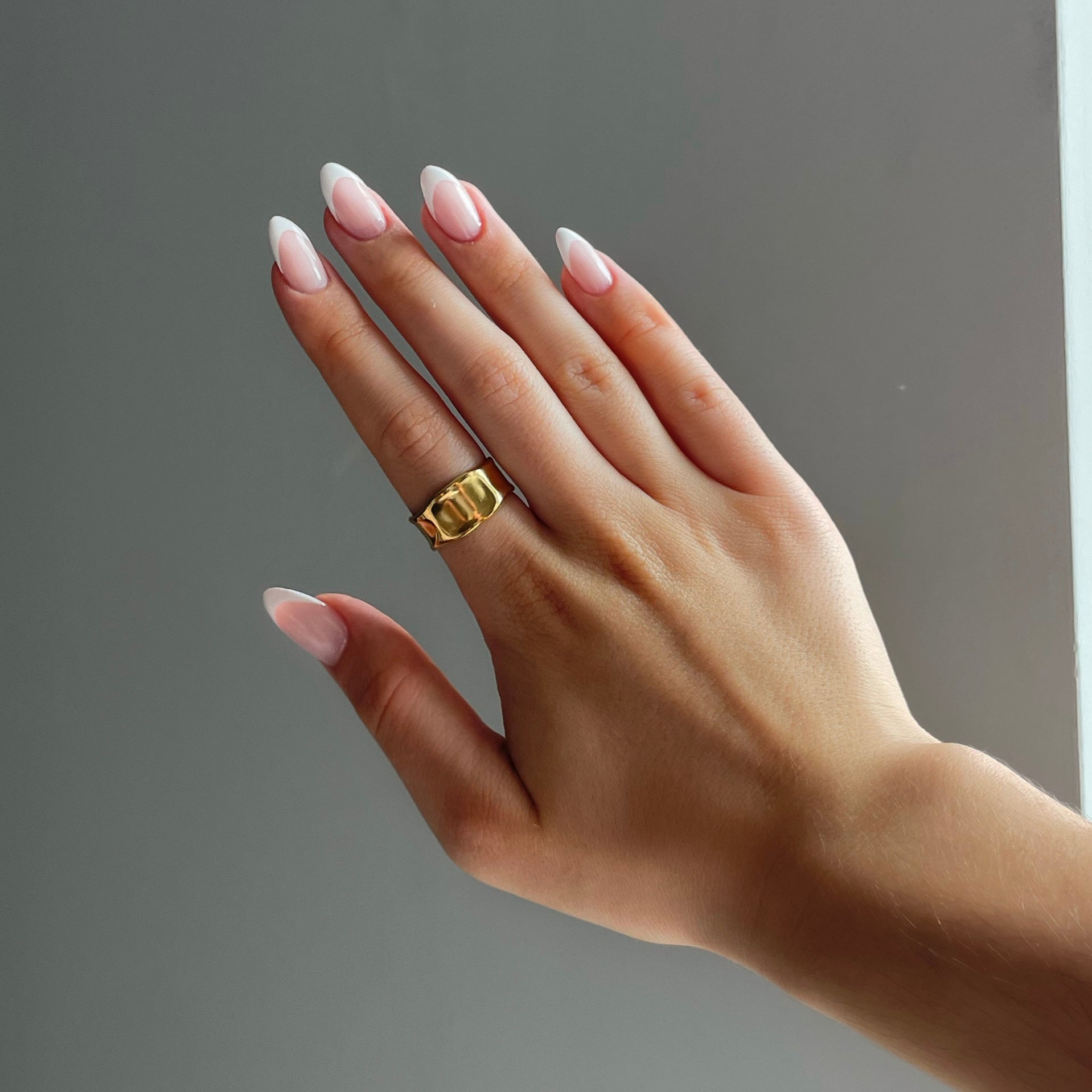 ADJUSTABLE STACKING RING - GOLD