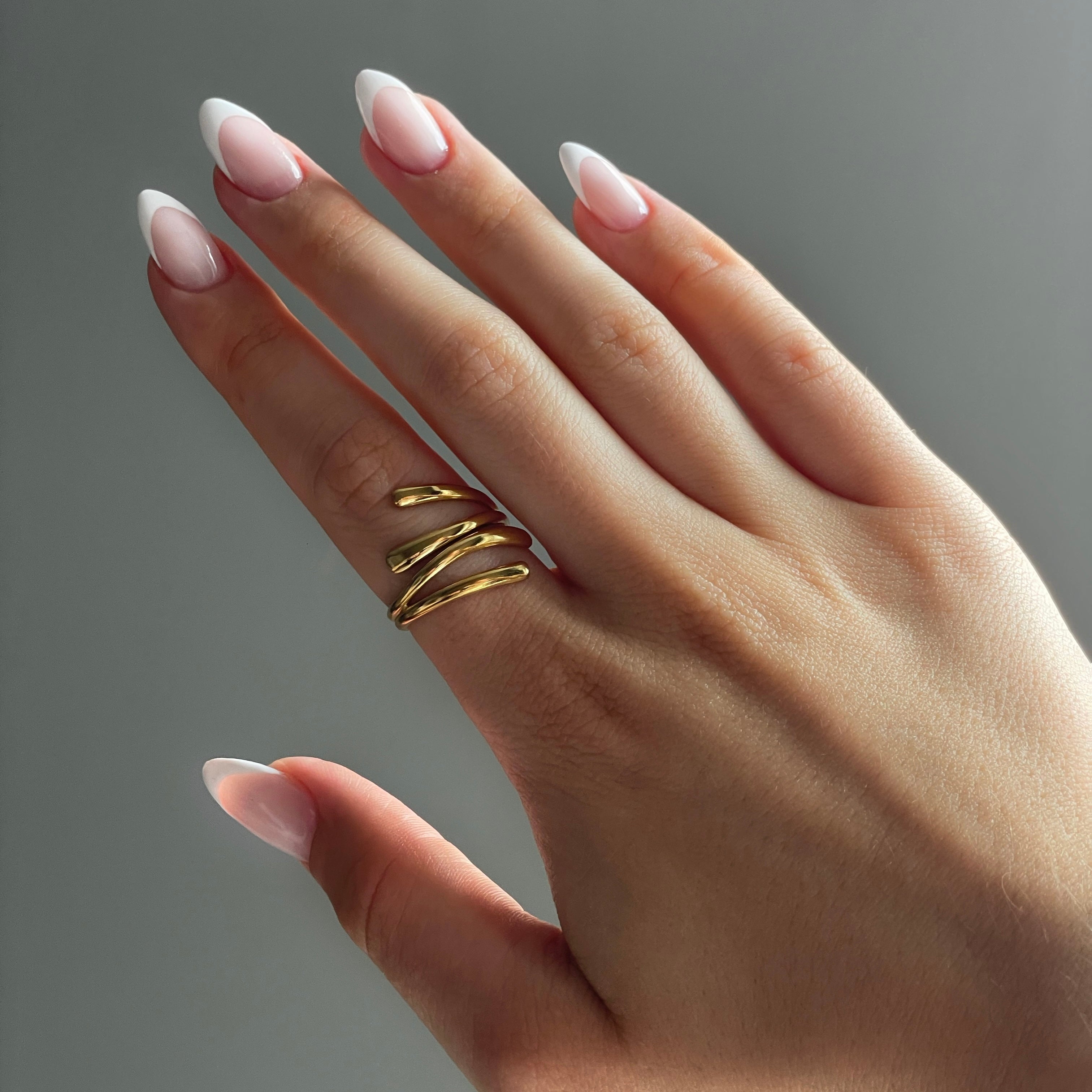 ADJUSTABLE OPENING RING - GOLD