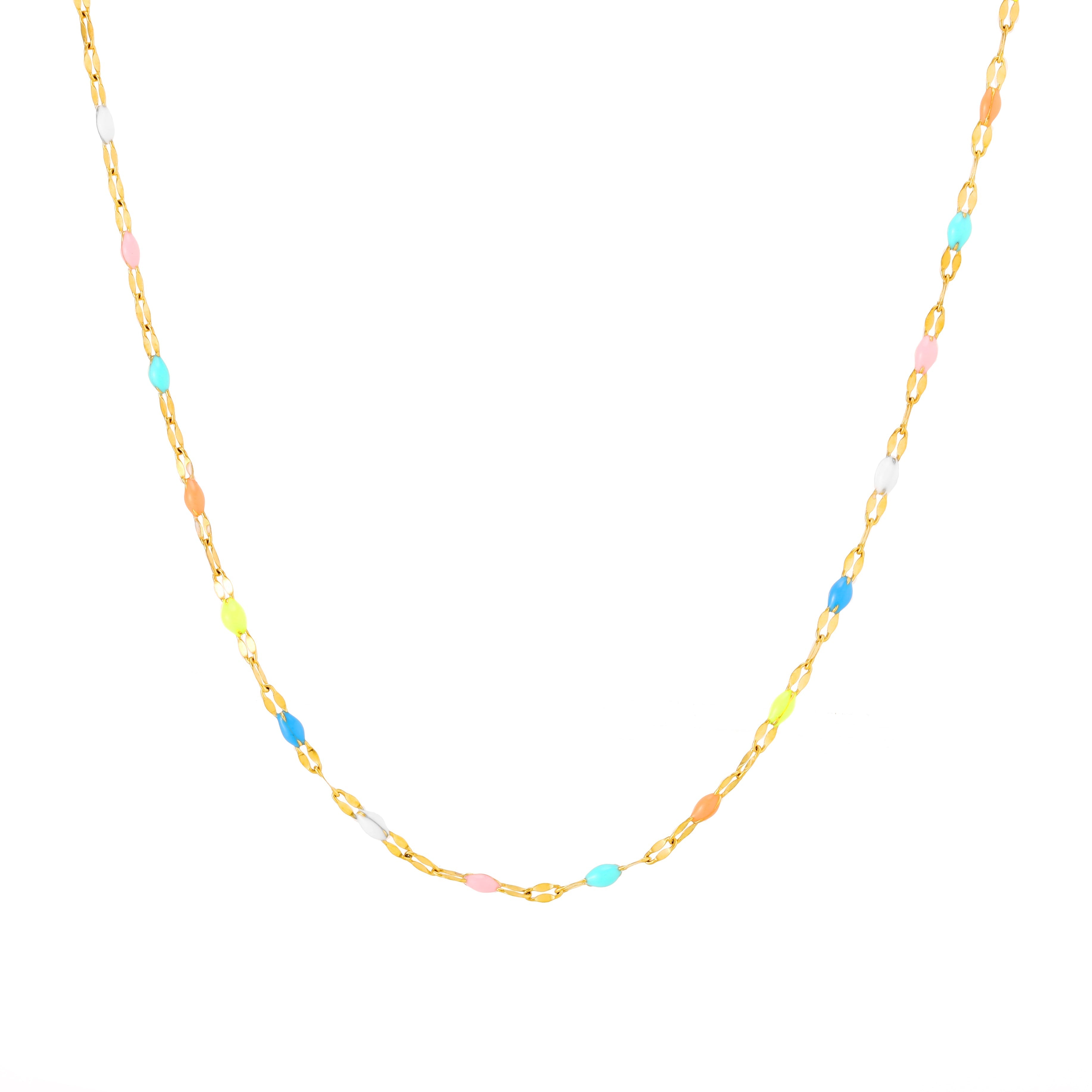 Rainbow Dainty Choker