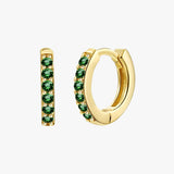 Emerald Hoops