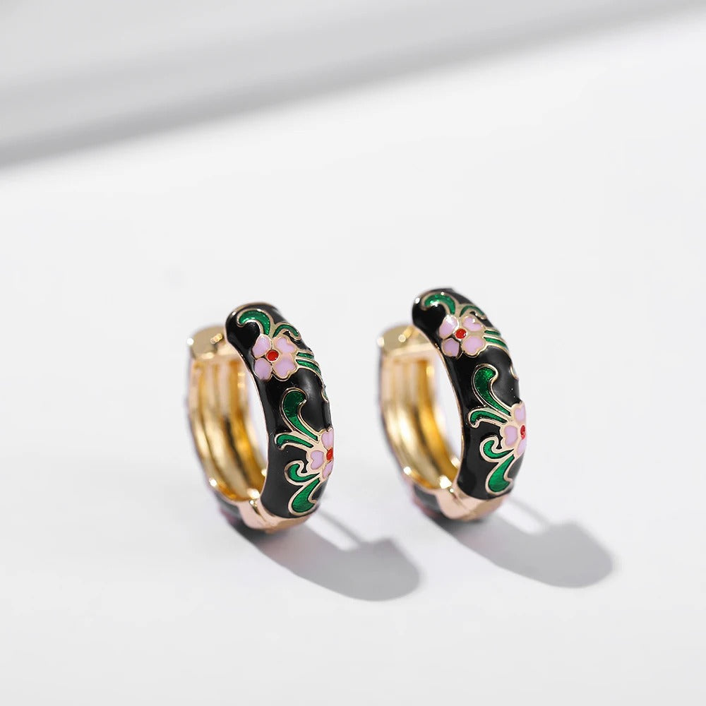 Wildflower Hoops