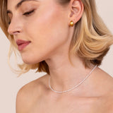 Moonstone Beaded Necklace