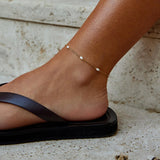 Nura Freshwater Pearl Anklet