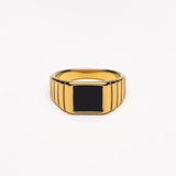 "Kaya" Onyx Ring