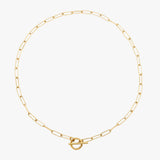 Paperclip Toggle Necklace