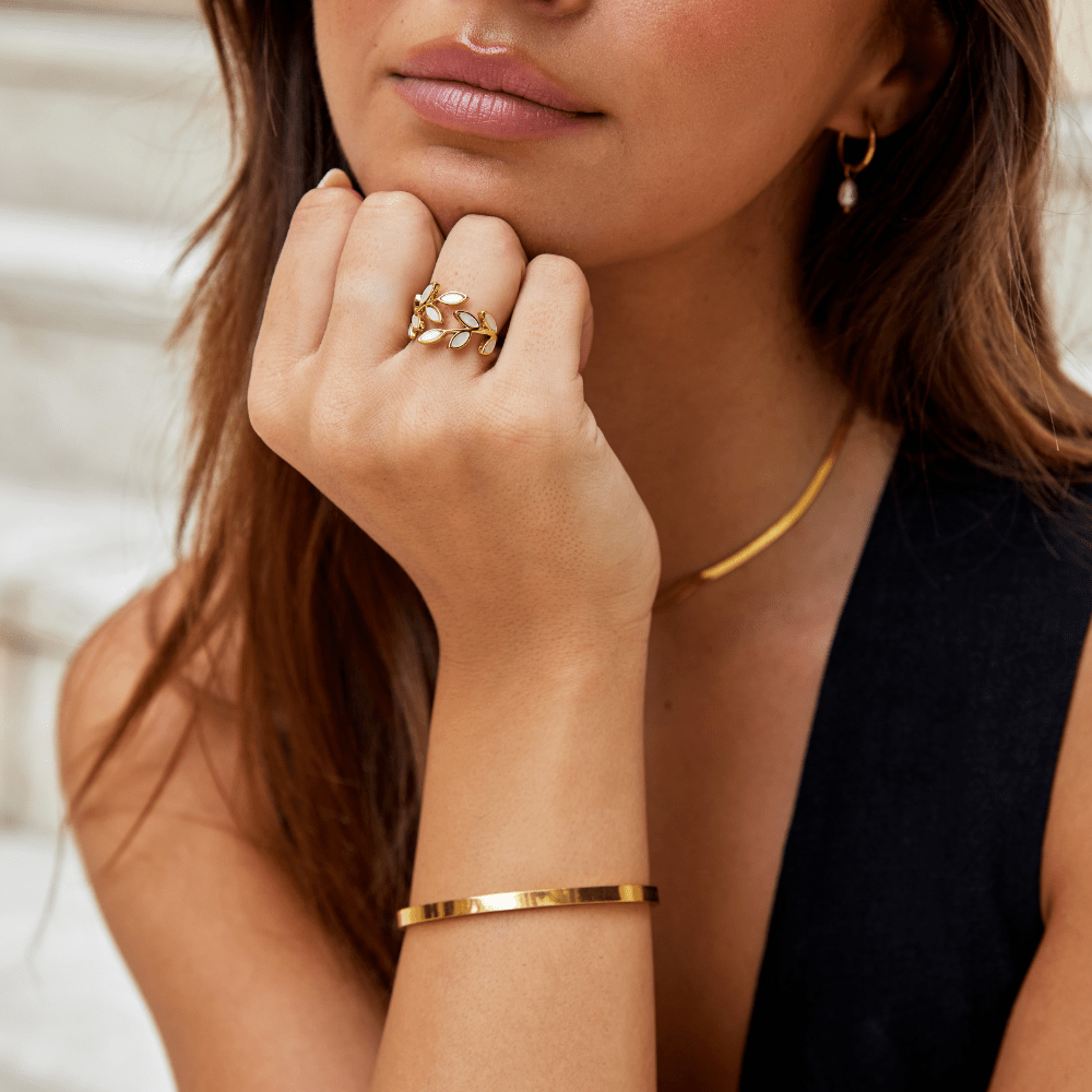 Rina Gold Bangle