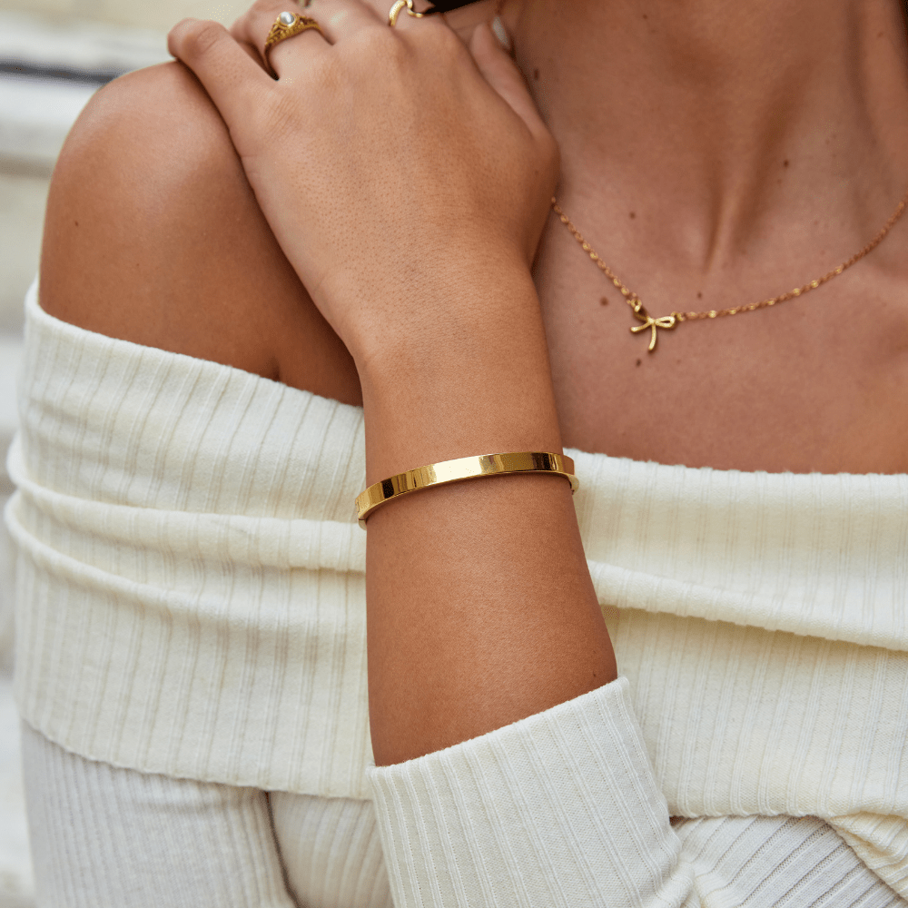 Rina Gold Bangle