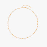 Gold Freshwater Pearl Choker