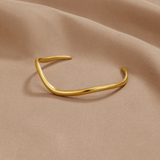 Wave Gold Bracelet