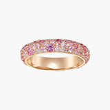 Valentina Gradient Rhinestone Band Ring