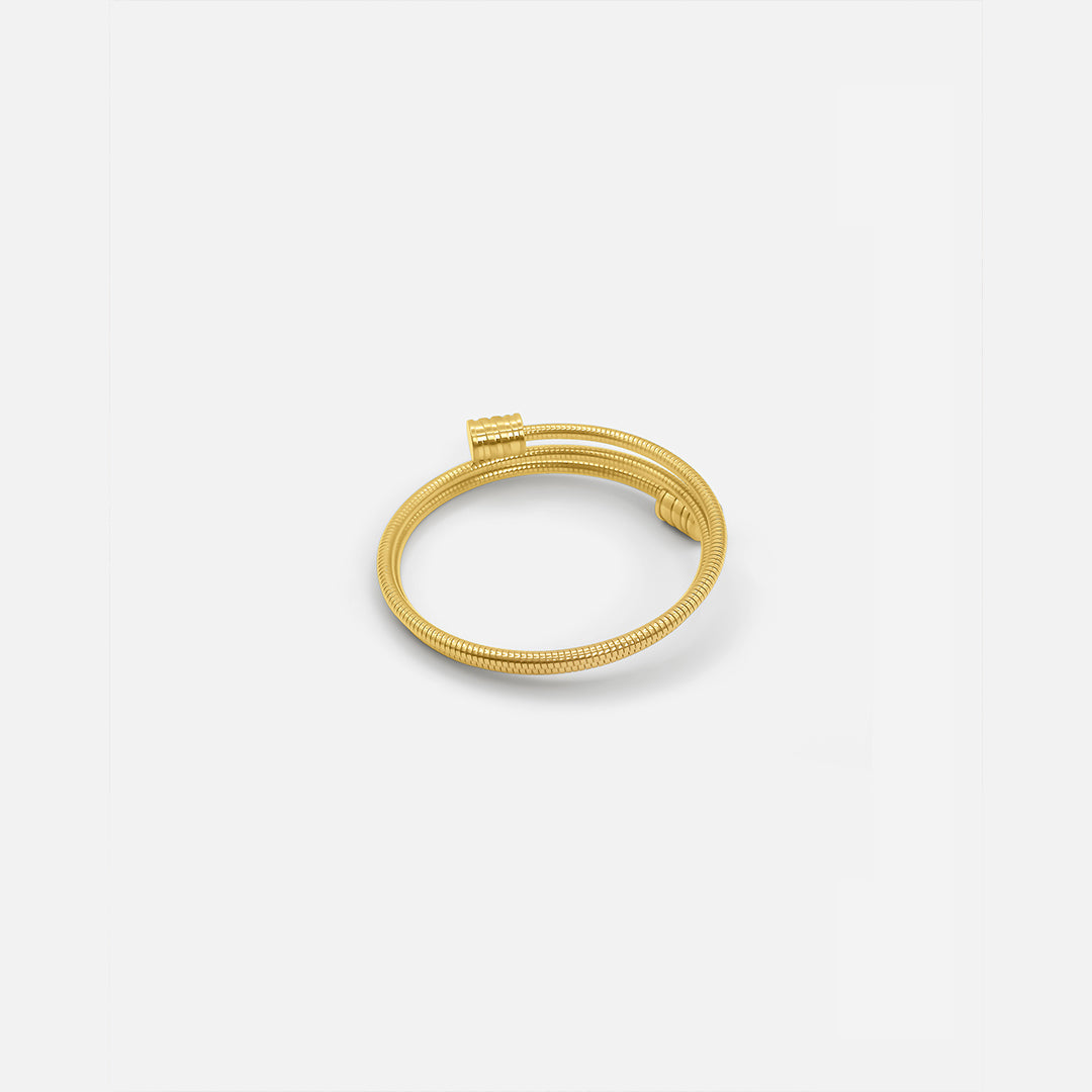 WIRE BRACELET GOLD