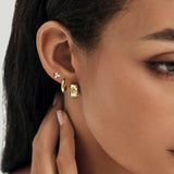 Trio Sapphire Studs