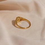 Harper - Women's Ring - 18K Gold Plated Freshwater Pearl, Hypoallergenic