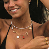 Tiny Pearls Choker